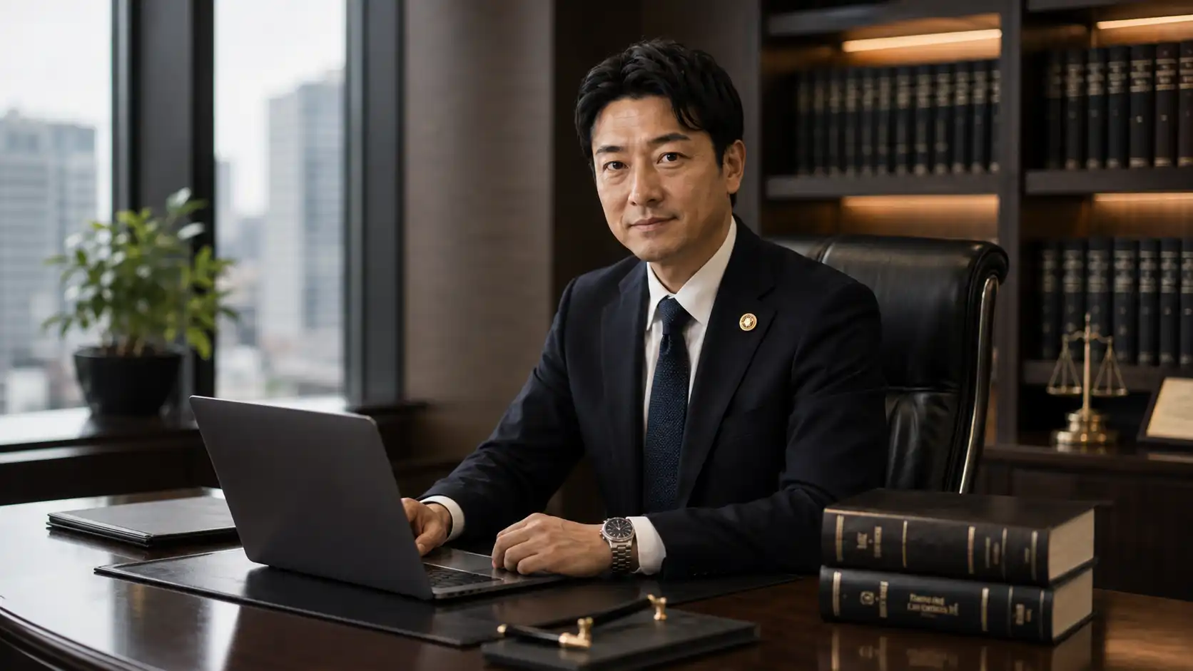 相談者と弁護士が相談分野や進め方を落ち着いて確認するイメージ