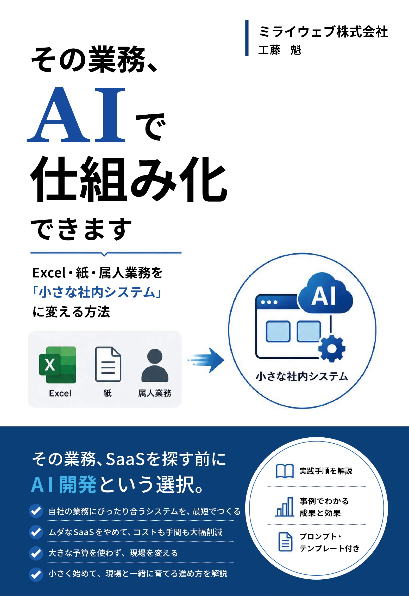 書籍『その業務、AIで仕組み化できます』表紙