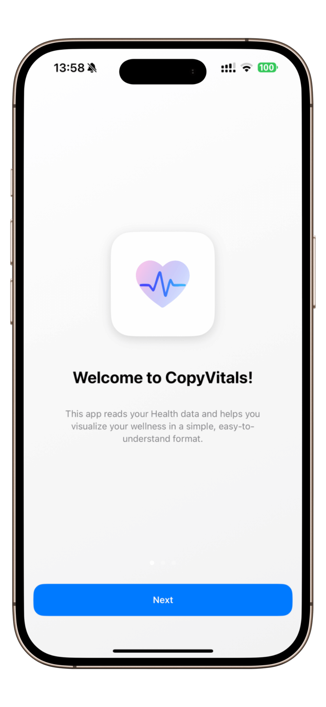 CopyVitals Product Screenshot